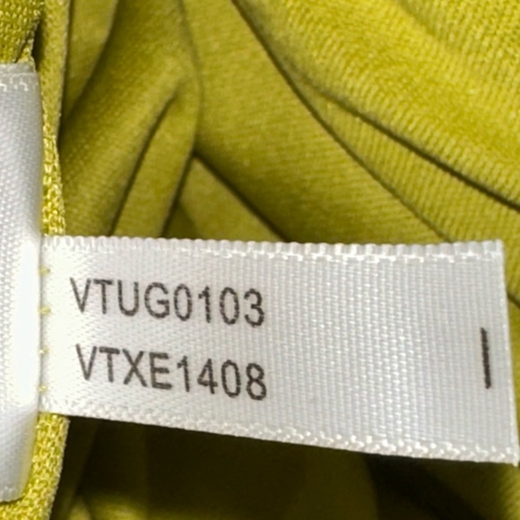 Vicky Tiel Women's Sequin Midi Belted Apple Green Long Sleeve Scoop Neck Size 2X - Picture 13 of 13